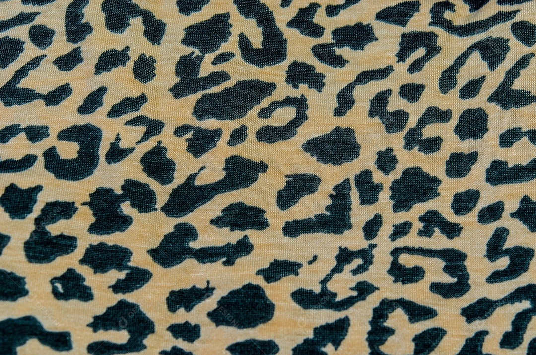 Textura elegante moderna. O chintz de algodão tigre.