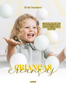 Social Media 12 de Outubro Dia Das Crianças PSD Edita´vel