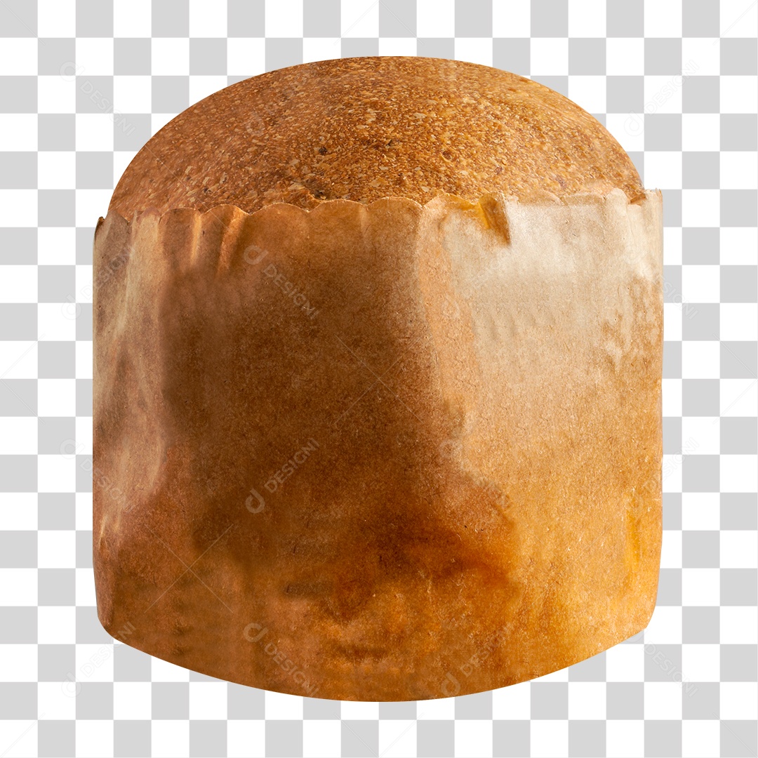 Panetone Caseiro PNG Transparente