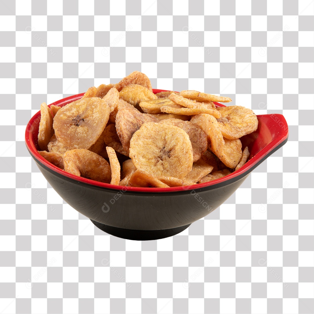 Banana seca PNG Transparente