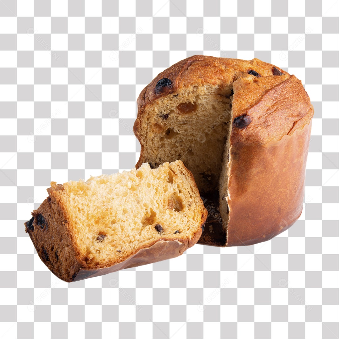 Panetone PNG Transparente