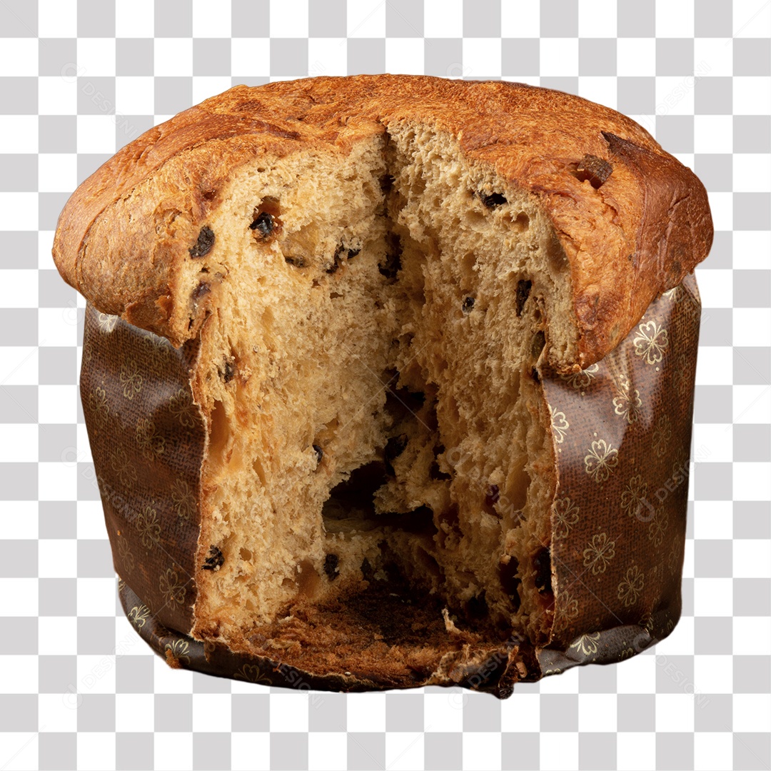 Panetone PNG Transparente