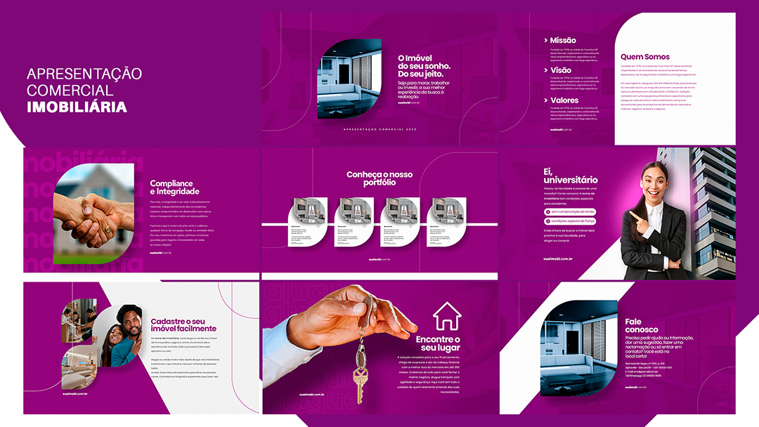 Apresentação Comercial Imobiliária PSD
