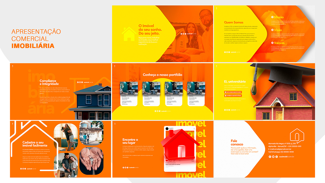 Apresentação Comercial Imobiliária PSD