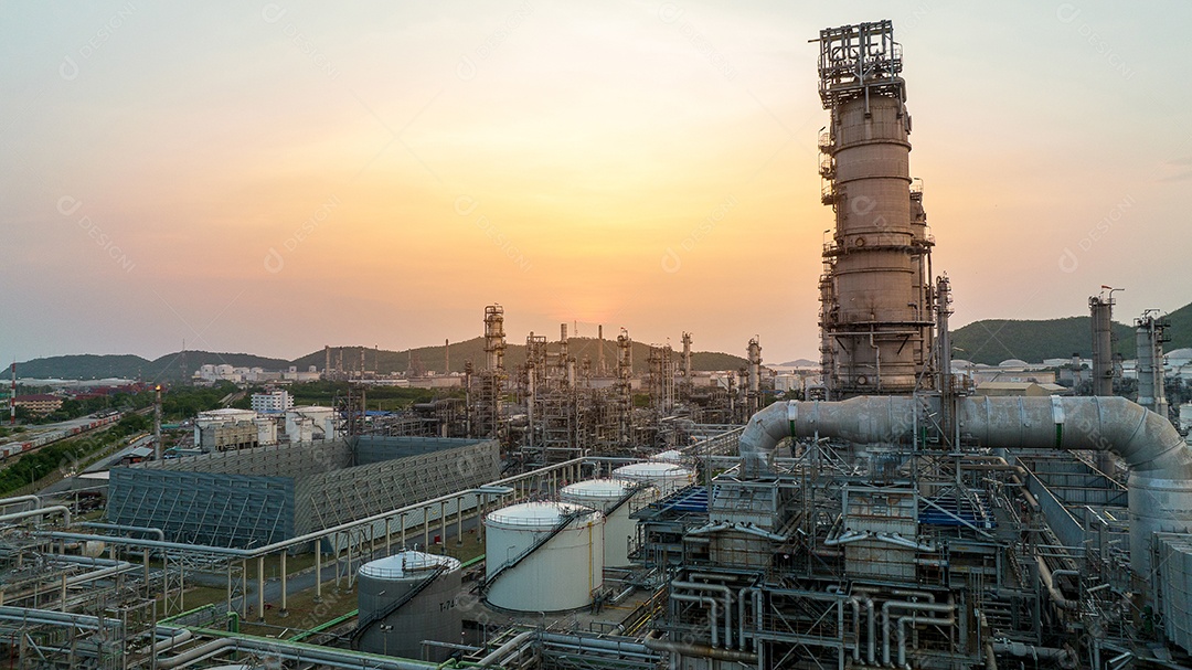 Refinaria de Petróleo Gás Química Equipamentos Prodição importação exportação