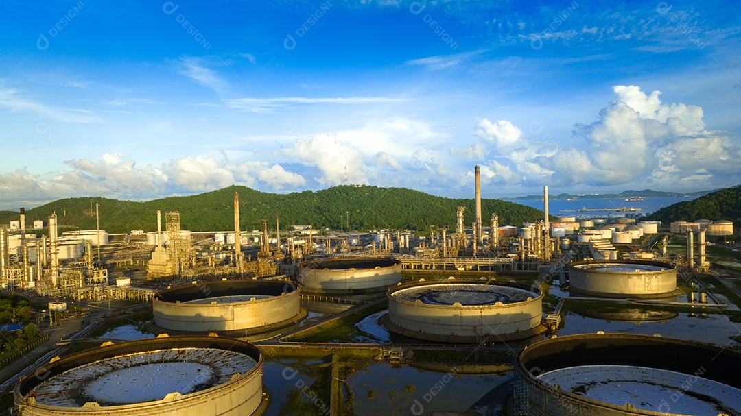 Refinaria de Petróleo Gás Química Equipamentos Prodição importação exportação