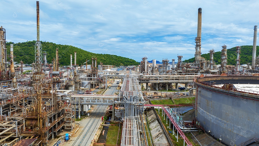 Refinaria de Petróleo Gás Química Equipamentos Prodição importação exportação