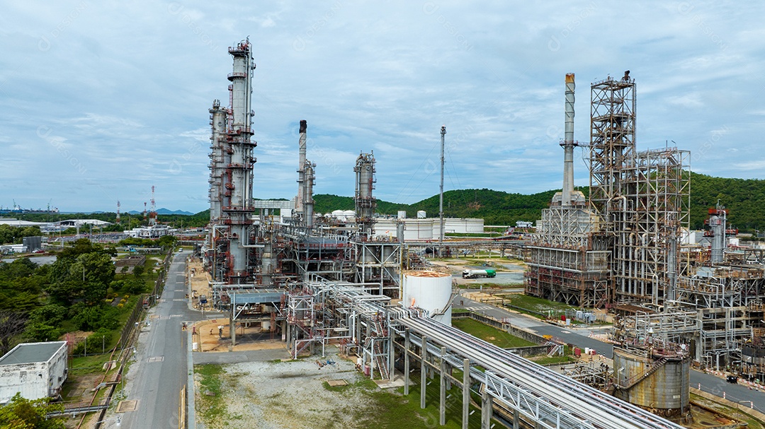 Refinaria de Petróleo Gás Química Equipamentos Prodição importação exportação