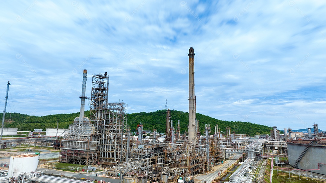 Refinaria de Petróleo Gás Química Equipamentos Prodição importação exportação