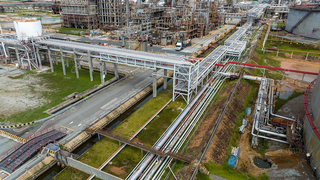 Refinaria de Petróleo Gás Química Equipamentos Prodição importação exportação