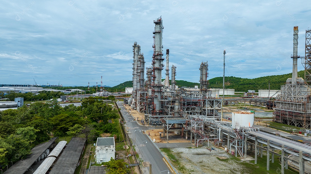 Refinaria de Petróleo Gás Química Equipamentos Prodição importação exportação