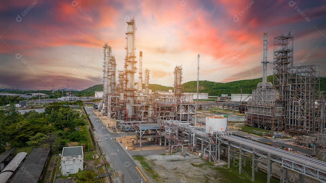 Refinaria de Petróleo Gás Química Equipamentos Prodição importação exportação