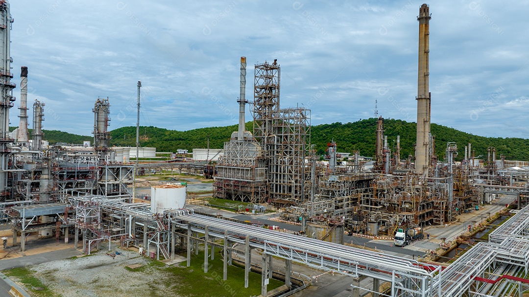 Refinaria de Petróleo Gás Química Equipamentos Prodição importação exportação