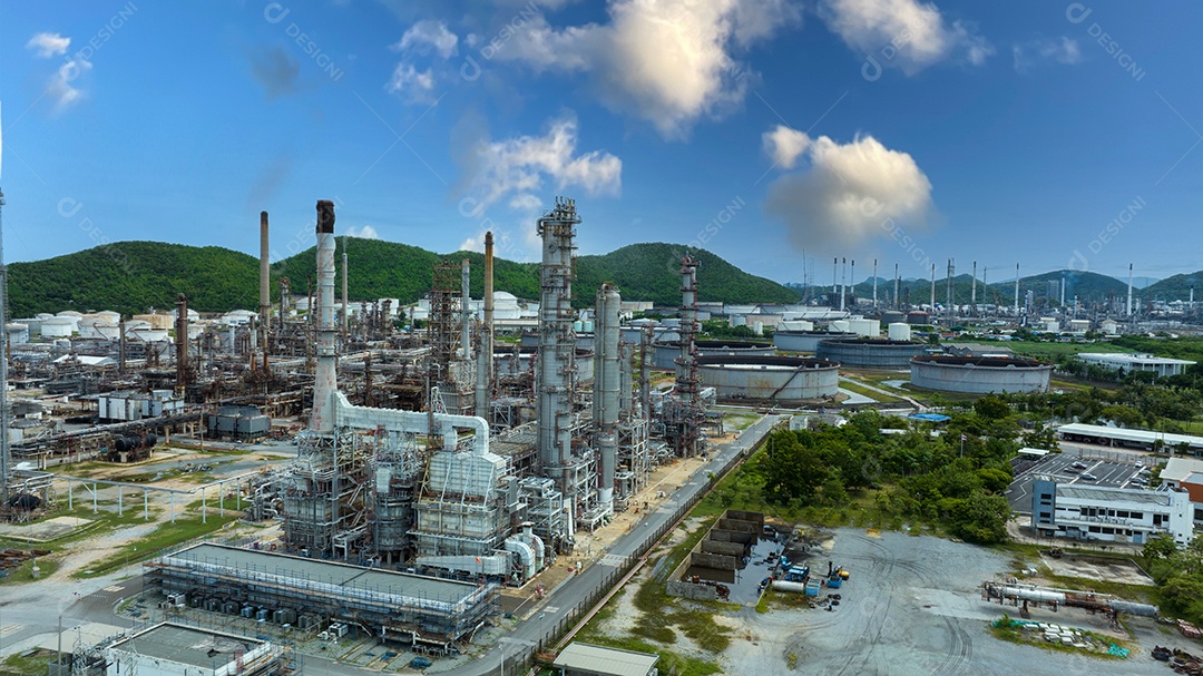 Refinaria de Petróleo Gás Química Equipamentos Prodição importação exportação