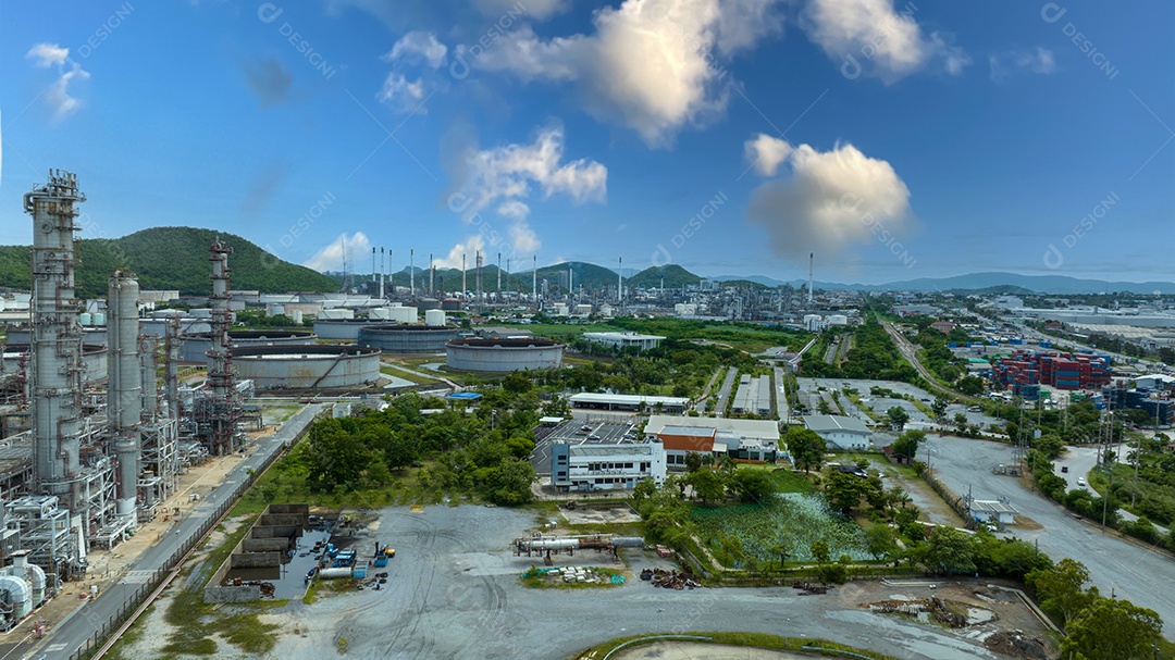 Refinaria de Petróleo Gás Química Equipamentos Prodição importação exportação