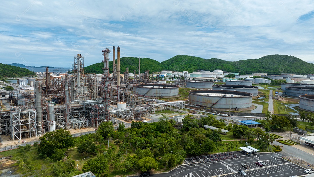 Refinaria de Petróleo Gás Química Equipamentos Prodição importação exportação