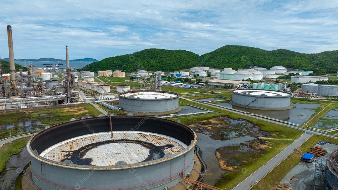 Refinaria de Petróleo Gás Química Equipamentos Prodição importação exportação