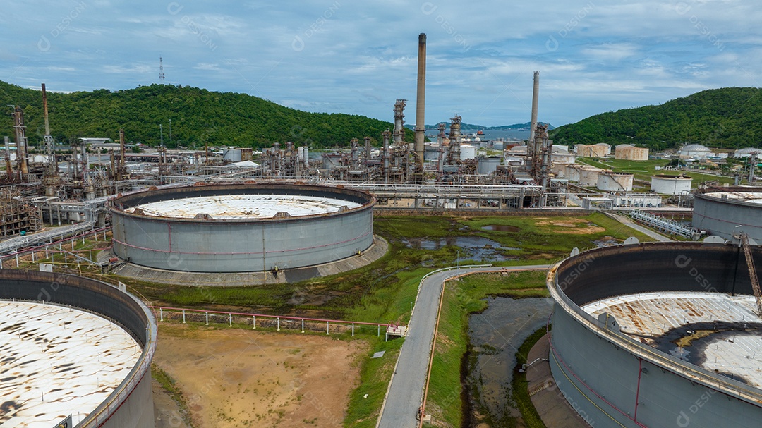 Refinaria de Petróleo Gás Química Equipamentos Prodição importação exportação