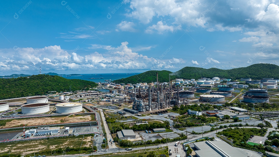 Refinaria de Petróleo Gás Química Equipamentos Prodição importação exportação