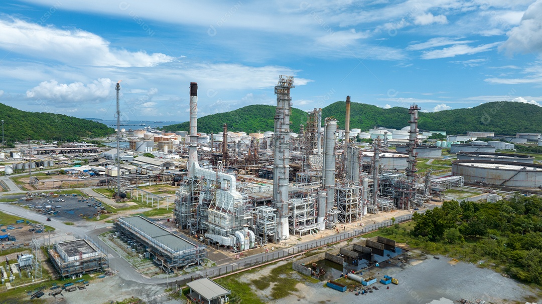 Refinaria de Petróleo Gás Química Equipamentos Prodiction importação exportação