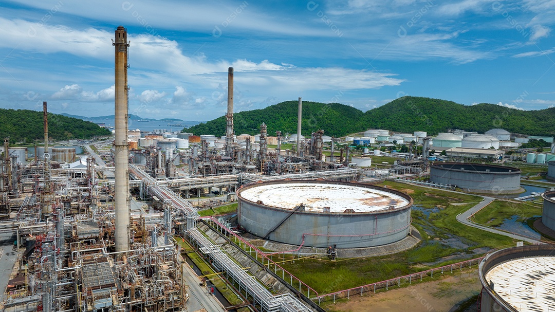 Refinaria de Petróleo Gás Química Equipamentos Prodiction importação exportação