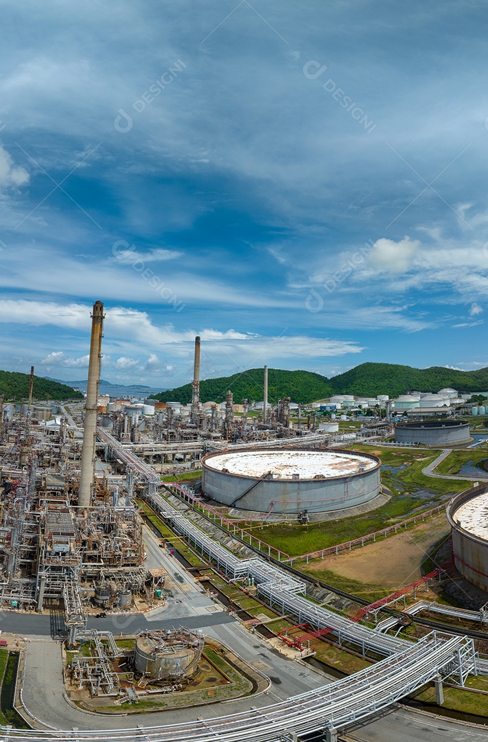 Refinaria de Petróleo Gás Química Equipamentos Prodição importação exportação