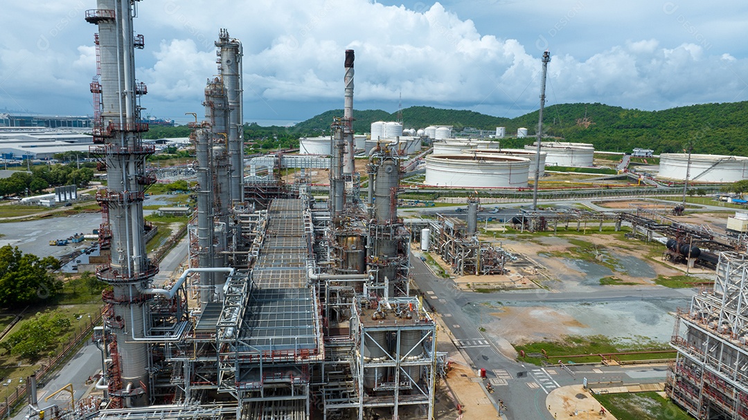 Refinaria de Petróleo Gás Química Equipamentos Prodição importação exportação