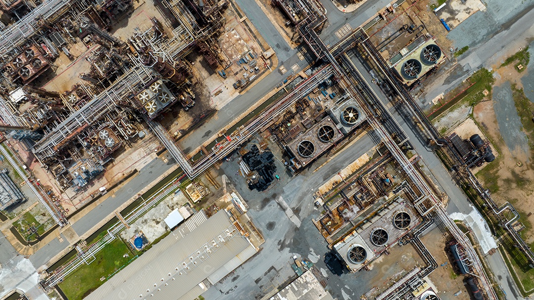 Refinaria de Petróleo Gás Química Equipamentos Prodição importação exportação