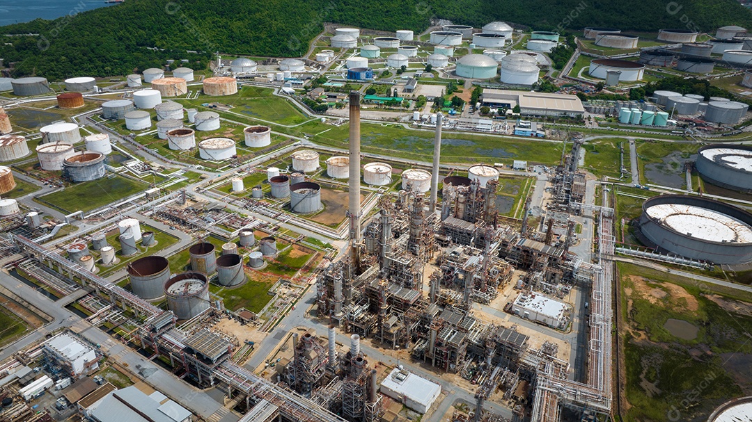 Refinaria de Petróleo Gás Química Equipamentos Prodição importação exportação
