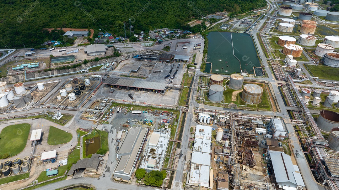 Refinaria de Petróleo Gás Química Equipamentos Prodição importação exportação