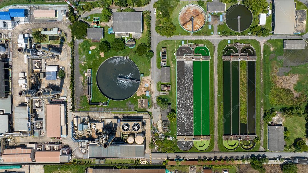 Tratamento de água na usina de eletricidade Reciclagem de águas residuais Industrial