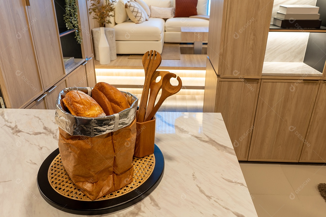 Cozinha Apartamento Condomínio Canadense Completamente Renovado