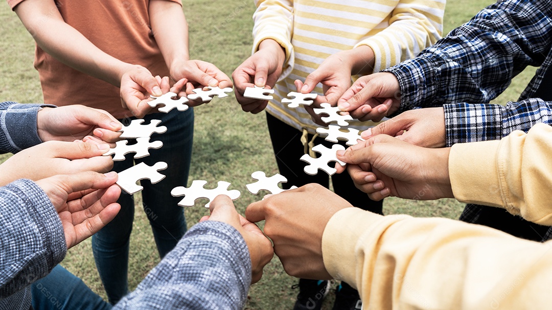 Equipe Mãos Empatia Parceria de parceiros cresce.
