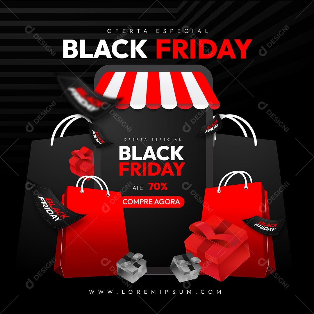 Oferta Especial Black Friday Até 70% de Desconto Lojas EPS