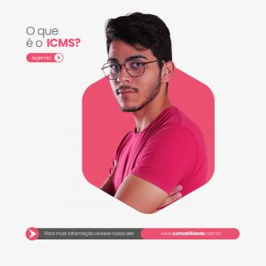 Post Contabilidade Contador O que é ICMS? Social Media PSD Editável