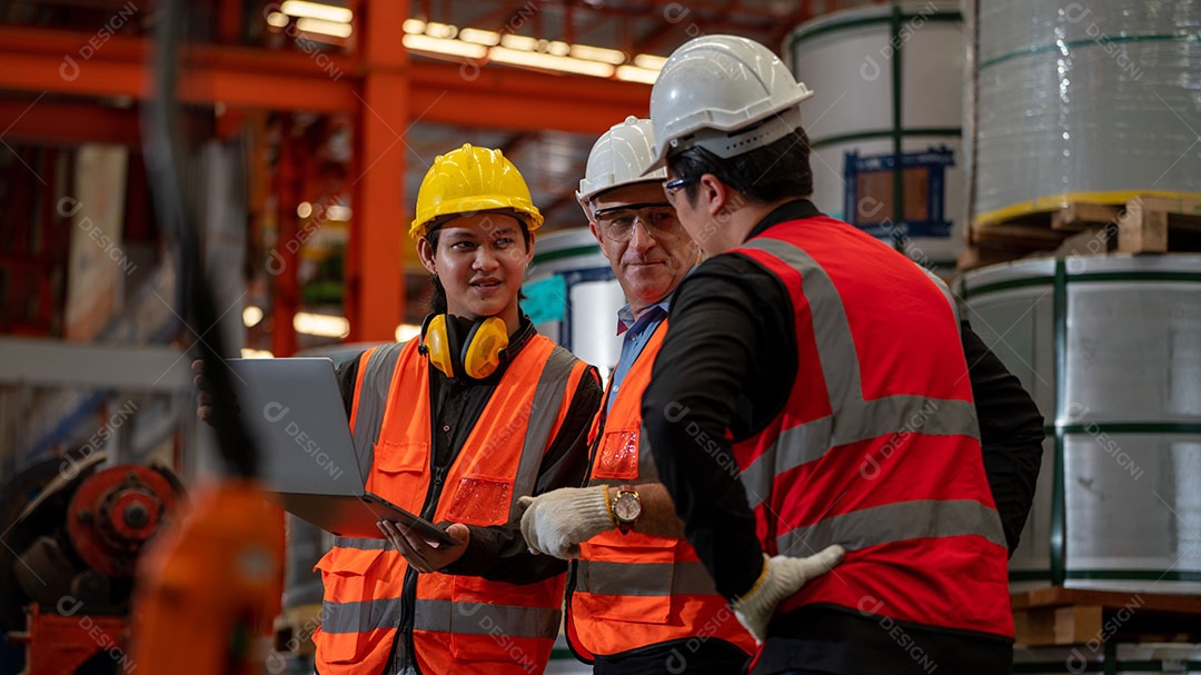 Trabalho em equipe e grupo de trabalhadores de espírito de equipe