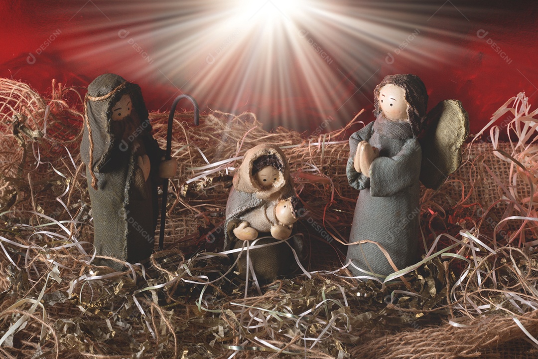 Presépio. Cena tradicional de Natal.