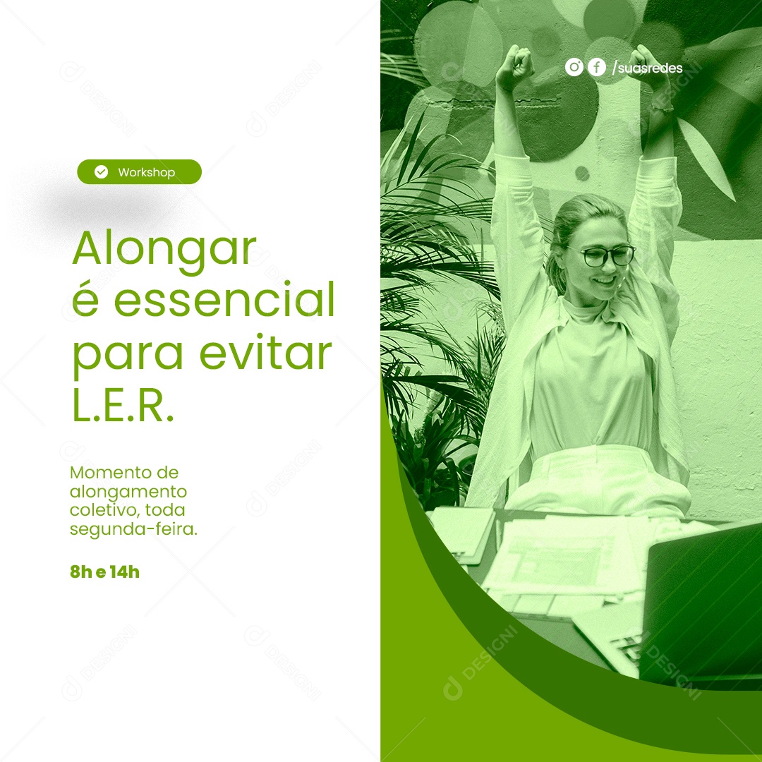 Social Media Recursos Humanos Rh PSD Editável