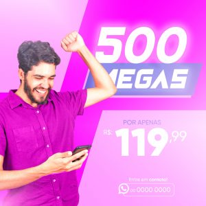 Social Media Provedor de Internet Social Media PSD Editável