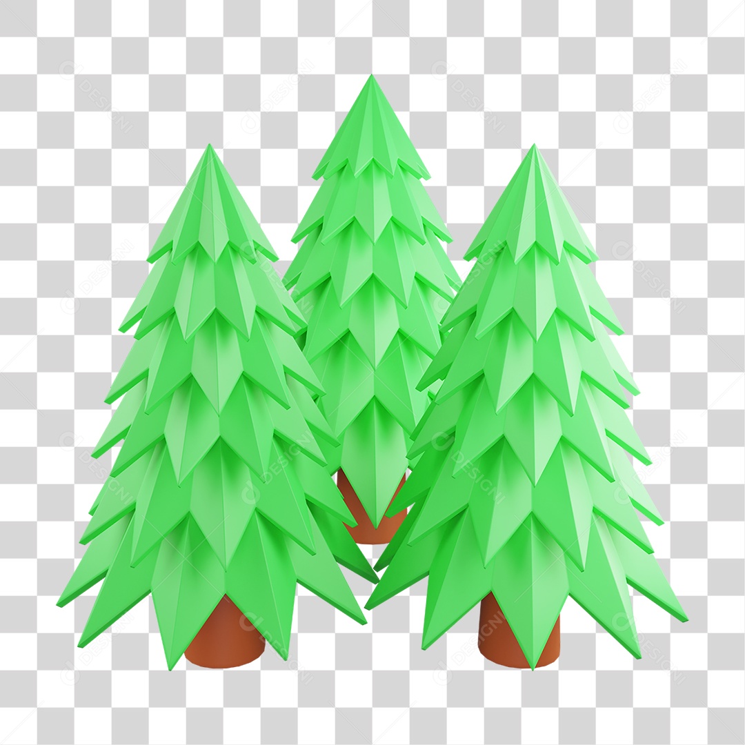 Enfeite de Natal Àrvores Natalinas PNG Transparente