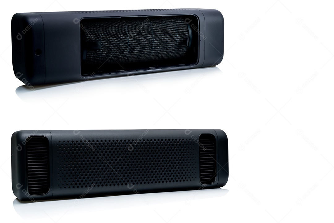 Purificadores de ar de carro preto ou filtro de ar de carro isolado