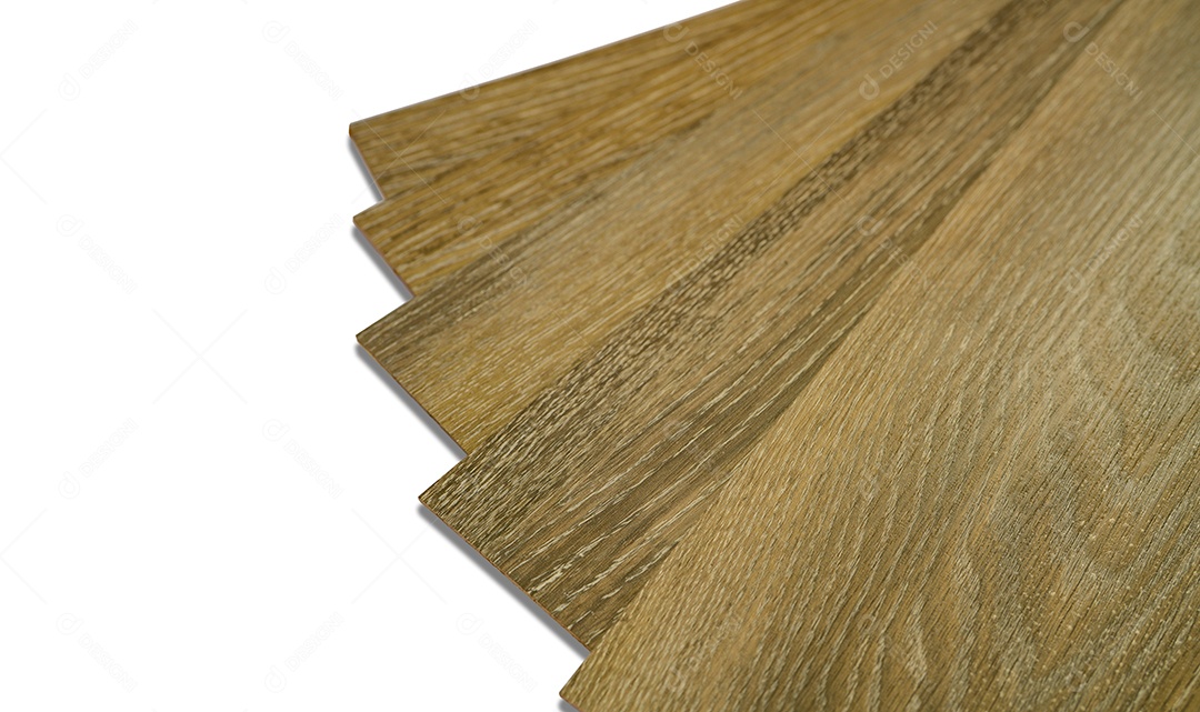 Pilha de ladrilhos de vinil para design de interiores para reforma de casas.