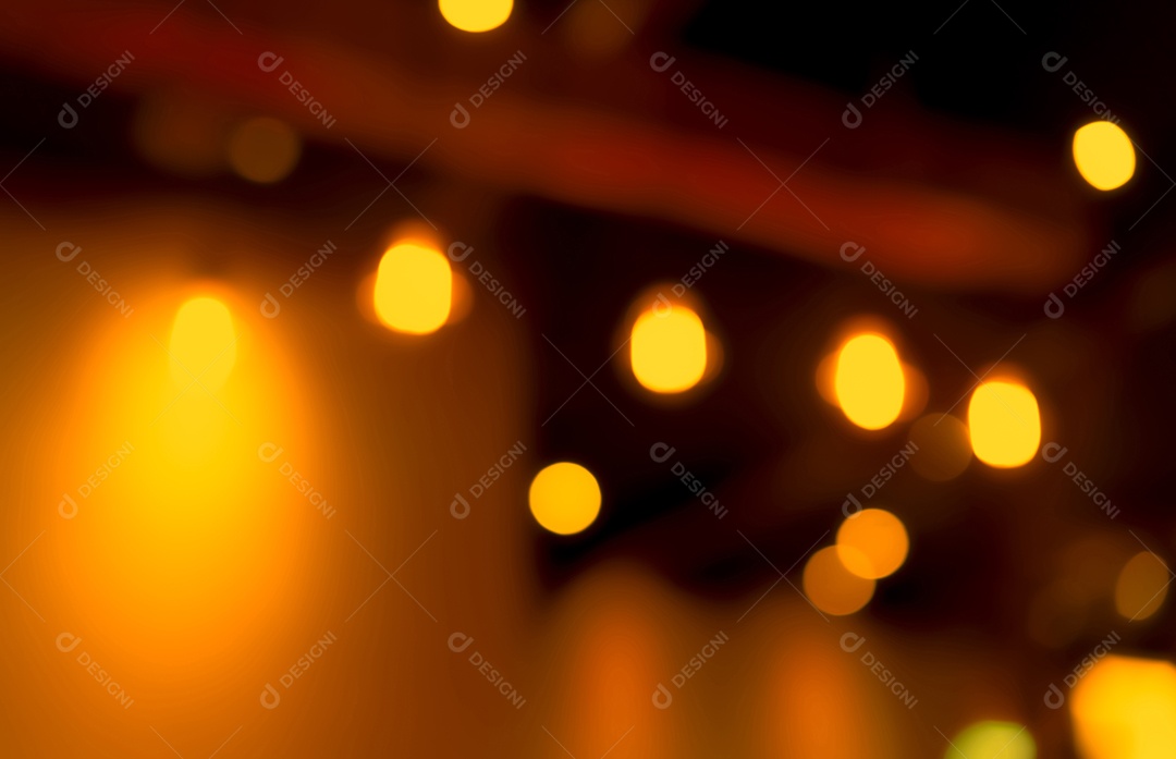 Abstrato bokeh laranja e amarelo borrado. Bokeh de desfoque