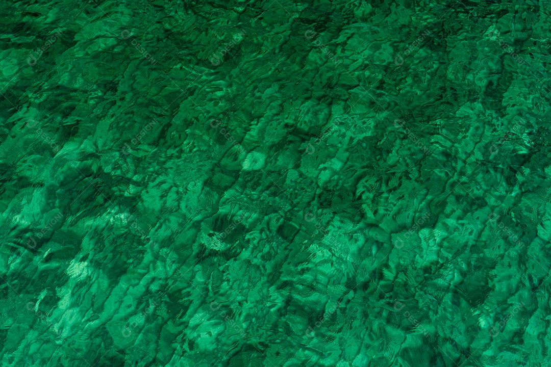 Fundo de textura abstrata verde de água do mar verde esmeralda.
