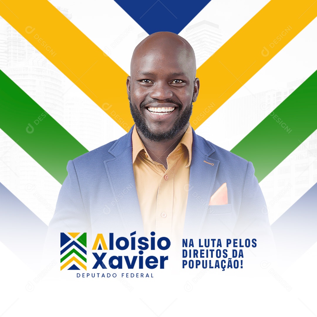 Social Media Politics, Elections Editable PSD