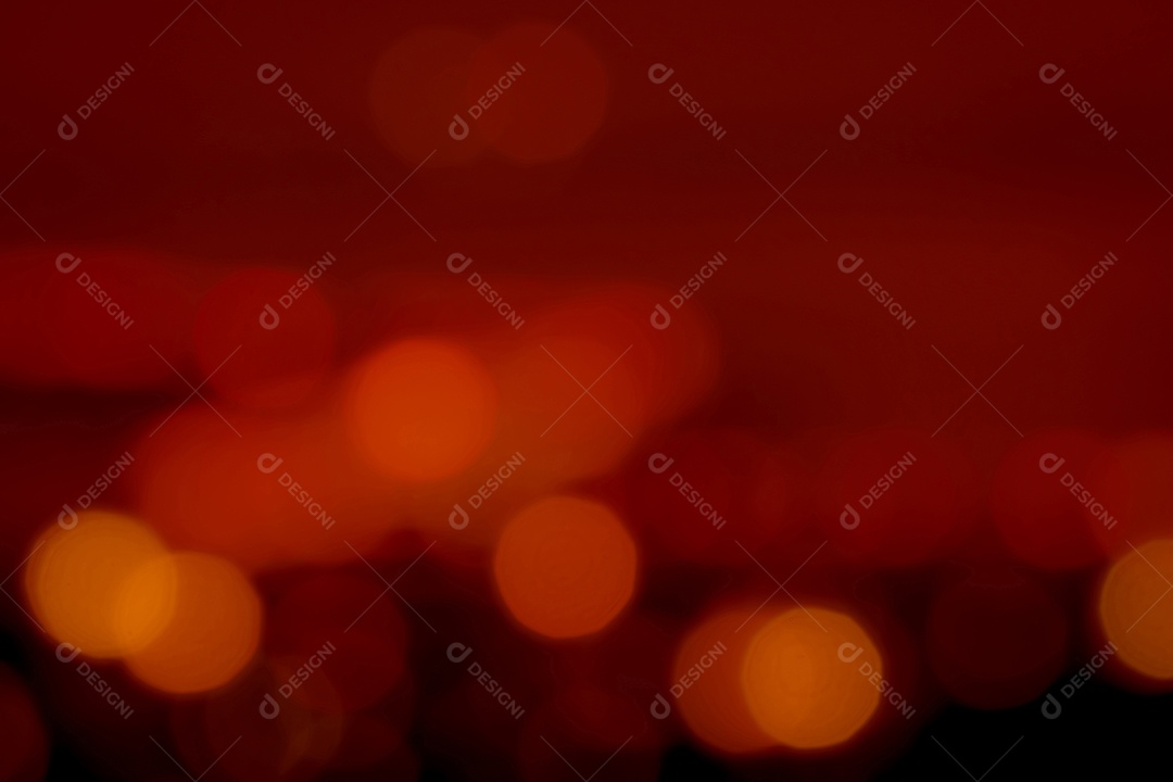 Fundo de bokeh vermelho e laranja turva. Desfocar fundo abstrato