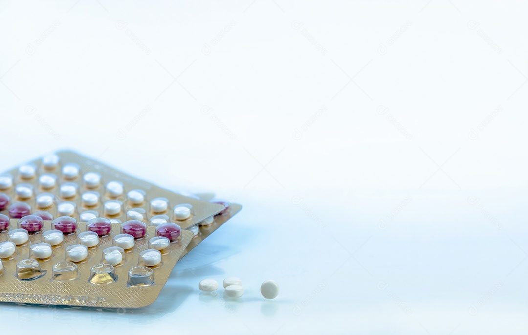 Pílulas anticoncepcionais orais. Pílulas anticoncepcionais.