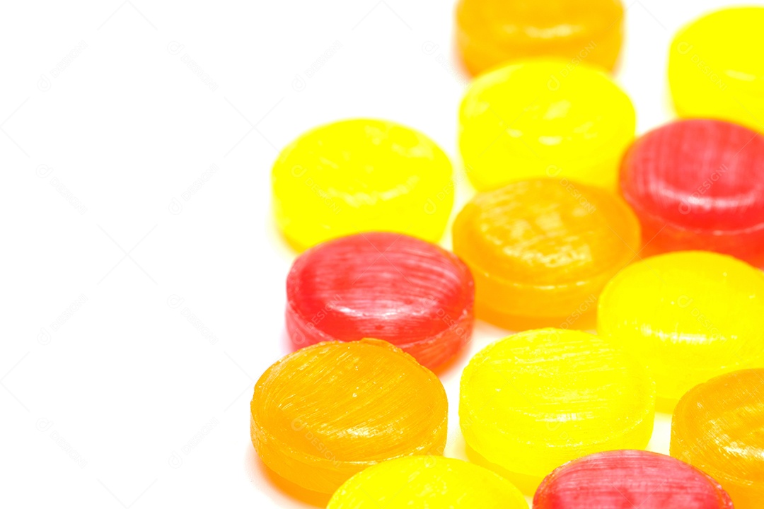 Pastilhas médicas para alívio da tosse, dor de garganta e irritação na garganta