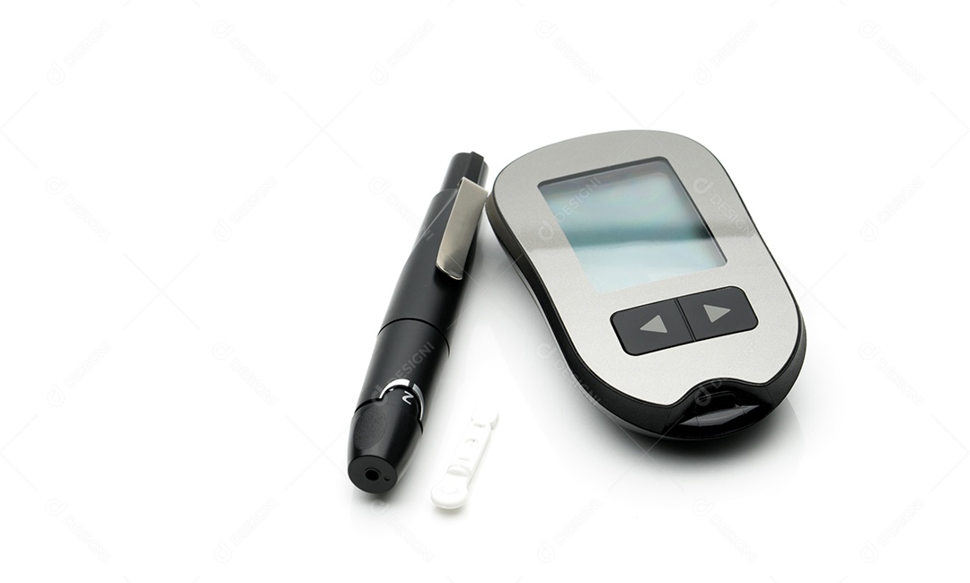 Equipamento médico para medir o nível de glicose no sangue