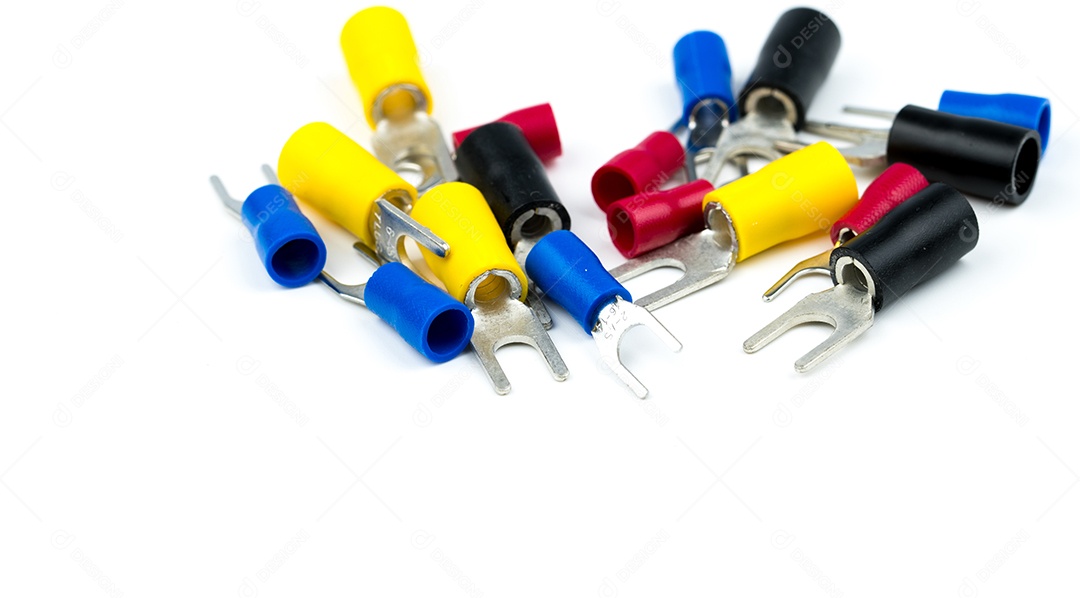 Grupo de acessórios do conector do cabo elétrico dos terminais